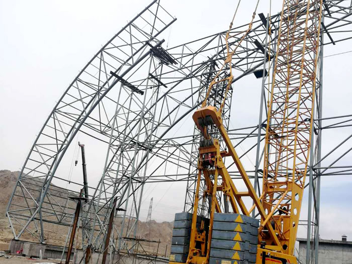 廣東烏海電廠管桁架